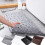 Tapete de banho de chenille cinza, 40x89 cm, extra macio e absorvente. 1