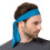 Fascia per capelli blu con laccetti, unisex, 1 pezzo 2