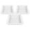 Concrete Garden Pathway Mold White Plastic 3 pcs 1