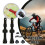 Βαλβίδες Presta Tubeless 44mm, συσκευασία των 8 τεμαχίων από κράμα αλουμινίου 4