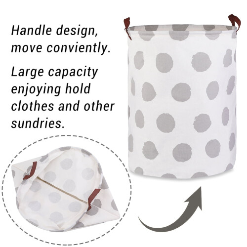 Panier à linge pliable avec poignée (1 pièce) 1