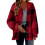 Dame vinterjakke med hette, langermet pullover 3