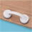 Suction Cup Handle for Glass and Mirror Doors White 1