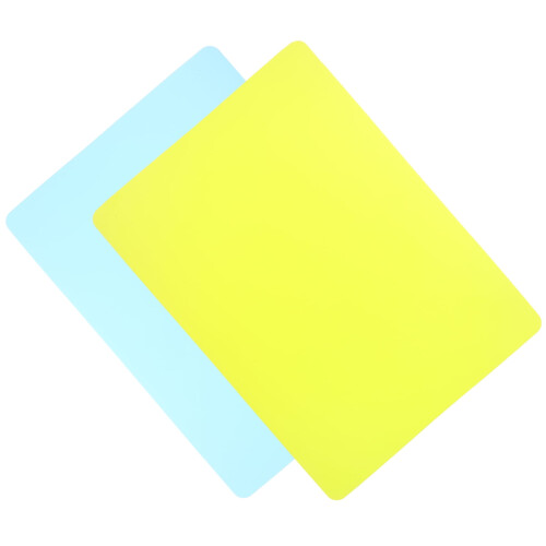 Kids' silicone table mats assorted colors 2 pcs