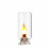 USB Flame Lamp Glass Bottle Ambient Night Light (1pc) 1