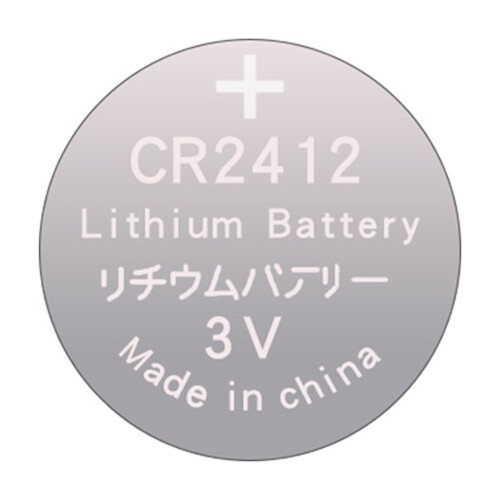 CR2412 3V lithium-knapcellebatteri til elektronik