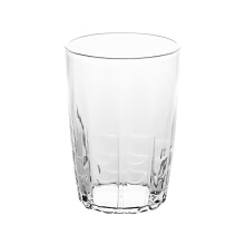 Vasos de plástico RASTAN transparentes de 414 ml (14 oz), apilables y aptos para lavavajillas.