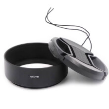Pare-soleil métallique cylindrique 37–82 mm
