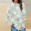 Top a tunica da donna casual a maniche lunghe con scollo rotondo. 2