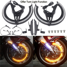 Motorcycle Accessories Turn Light Brake Disc LED Rotors Covers Cornering Lamp for  Gold Wing GL1800 F6B 2018