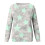 Top a tunica da donna casual a maniche lunghe con scollo rotondo. 4