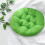 Coussin de chaise rond uni 50 x 50 cm 3