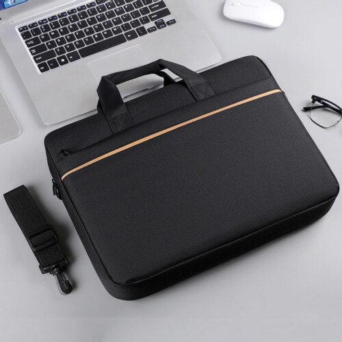 Laptoptas zwart lichtgewicht 15-16 inch