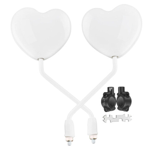 Motorcykelspeglar Konvexa Sidovy 2-pack