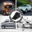 Black Rubber Triangle Wheel Chock 11.8x5.3x4.3 in 5