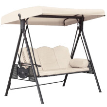 Telo di copertura universale impermeabile per altalena da 2-3 posti 75x47x7/8