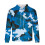 Herre kamuflasjehettegenser med løs passform og lang pullover 3