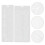 White plastic quilting templates for sewing and crafting 1