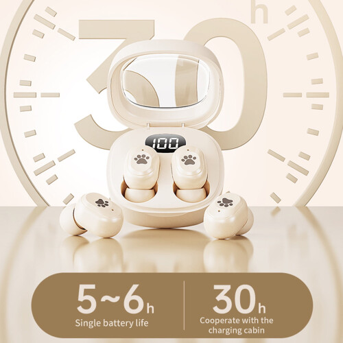 Wireless Earbuds Bluetooth Noise Cancelling with Long 2