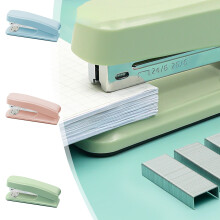 Cucitrice ergonomica girevole senza sforzo, resistente, 100 fogli