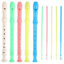 Sopraanblokfluit ABS beginnersset (5 stuks)