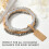 Bracciale con ciondoli dorati da donna, grigio 2