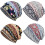 Gorro reversível folgado, ultramacio e elástico, pacote com 4 unidades. 1