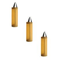 Gele ophangbare netzakken (3 stuks)