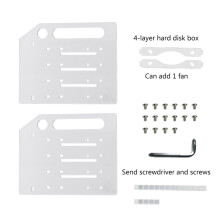 Acryl-Festplattenhalterung für 3,5-Zoll-Desktop-Festplatten