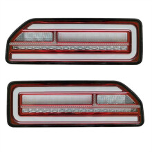 1Pair Car Rear LED Reflector Tail Light Brake Turn Signal Lamp Trim for Jimny JB64 JB74 19-2023 Park Tail Light B
