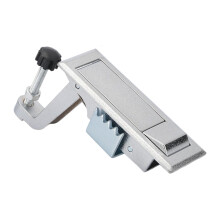 Handbediende compressiesluiting, inbouwmontage, van zinklegering.