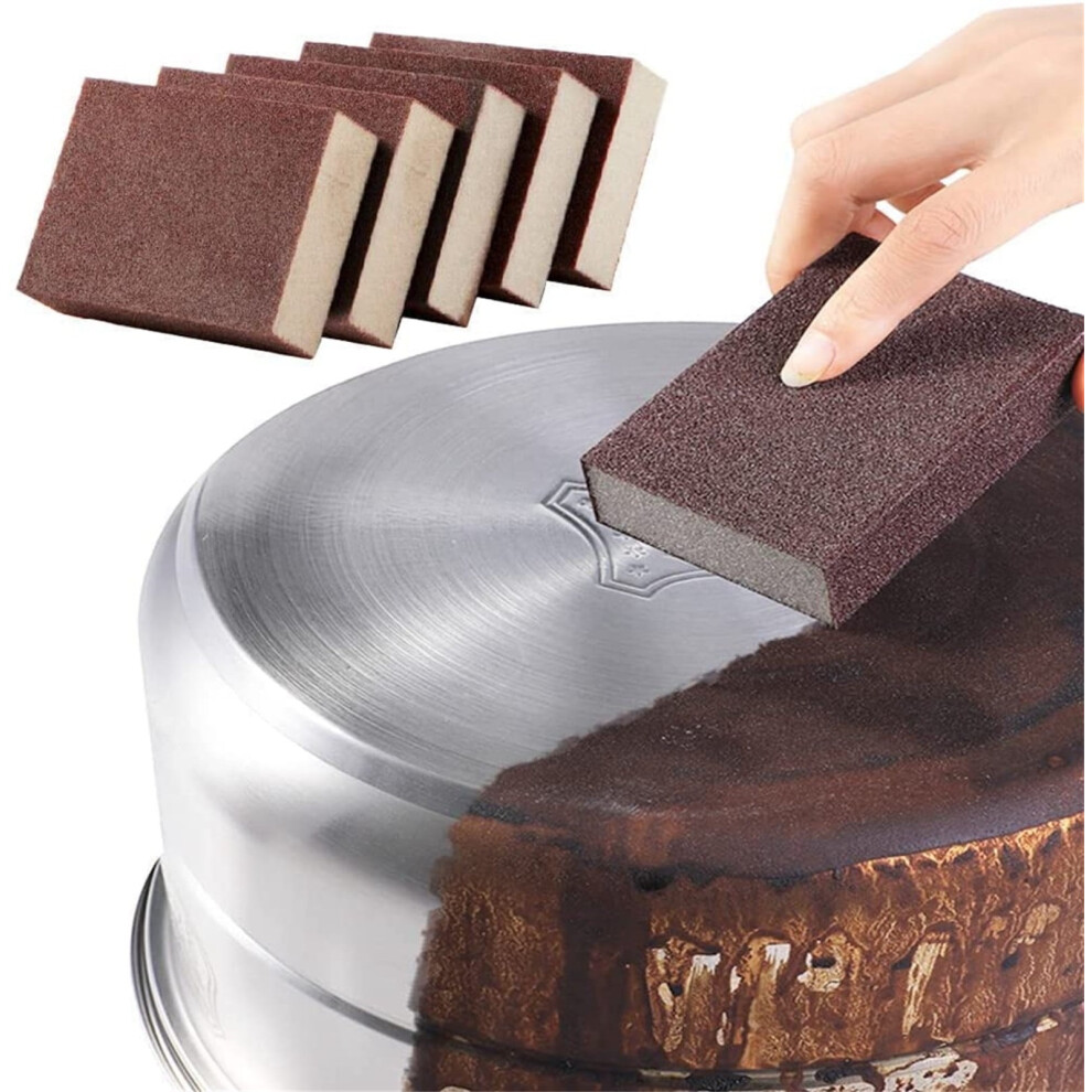 Carborundum Sponge Emery Cleaning Sponge 1 Pack Brown 971050194936