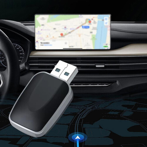 Langaton CarPlay-sovitin iPhonelle, kompakti Plug-and-Play 1