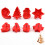 Stampi in silicone natalizi per dolci, 4 pezzi 3