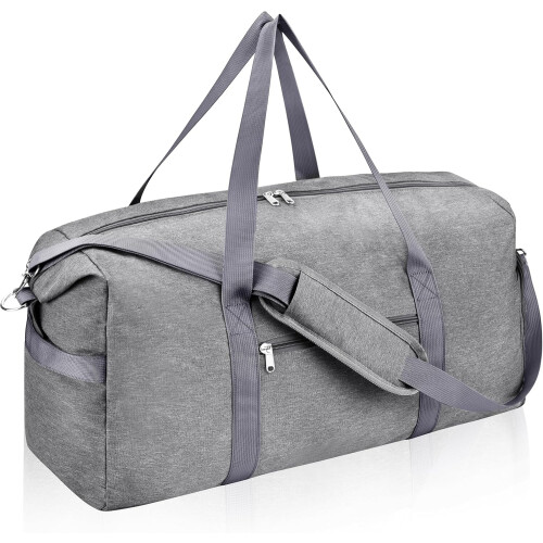 Weekender Duffelbag Sammenleggbar 40L Grå