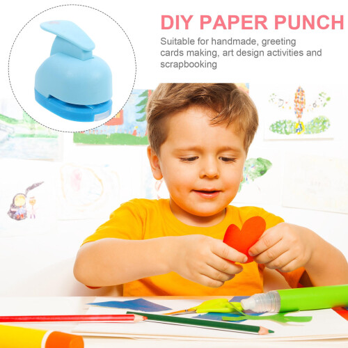 Star-Shaped Hole Punch Blue ABS1Piece 1
