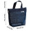 Custodia organizer in rete per viaggi e spiaggia con 4