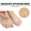 Μαξιλάρια Gel Hammer Toe Crest Χρώμα Δέρματος 4 Ζεύγη 5