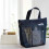 Custodia organizer in rete per viaggi e spiaggia con 8