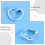 Anello doppio a forma di delfino regolabile in argento e rame (2 pezzi) 5