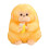 Monkey Plush Toy Eating Banana9Inch 1