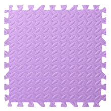 Zusammensteckbare Schaumstoff-Spielmatte mit Teppichfliesen, 12 x 12 Zoll