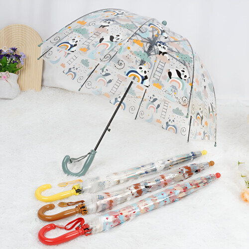 Parapluie enfant avec poignée de sécurité, modèle 5 1