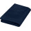 Drap plat bleu marine en microfibre brossée, taille standard, 1 pièce 1