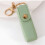 Μπρελόκ Chapstick Holder Ροζ με Λείο Φερμουάρ 3