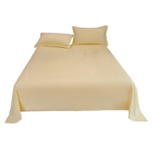 Drap plat en flanelle, microfibre douce 100 % polyester