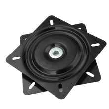 Plaque de fixation pour base de siège pivotant en acier robuste (1 pièce)
