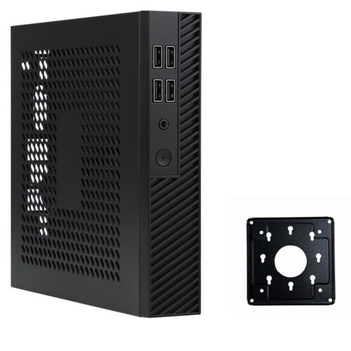 DX01 Dunne Mini ITX Desktopbehuizing Halfhoog