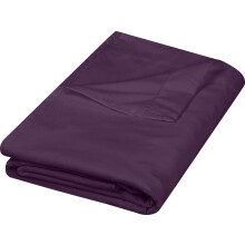 Drap plat violet pour lit simple, 1 paquet, en microfibre brossée