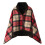 Fleece Shawl Poncho Warm Throw Blanket 1 Piece 1